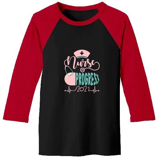 Nursing Student Graduation In Progress nurses Grad Class 1 Baseball Tees