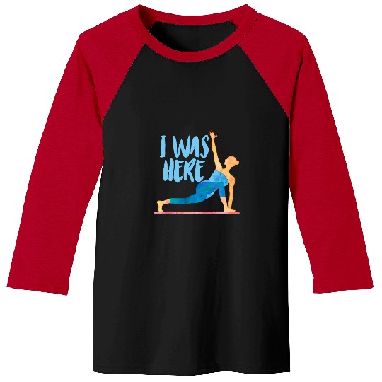 Namaste Yoga Yogi Guru Meditation Exercise Hobby Indian Yoga I Was Here Meditation Baseball Tees