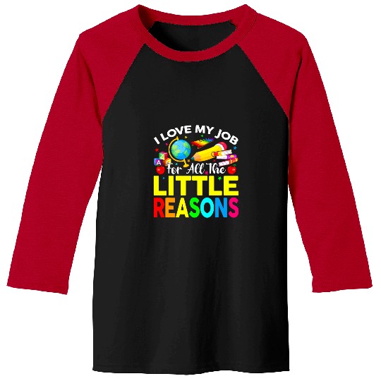 Daycare Teacher Provider Childcare Worker Back To School Baseball Tees