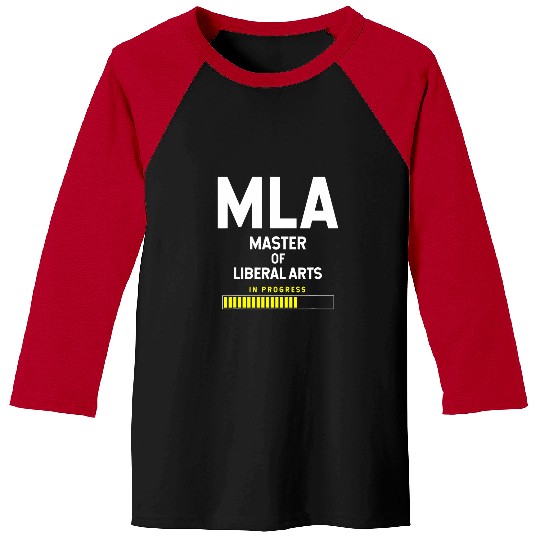 Master Of Liberal Arts Student Baseball Tees