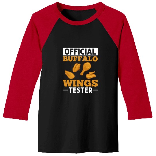 Buffalo Wings Fried Chicken Hot Wing Sauce 29 Baseball Tees