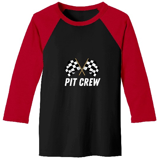 Funny Race Track Pit Crew Racing Mechanic Car Parties 21 Baseball Tees