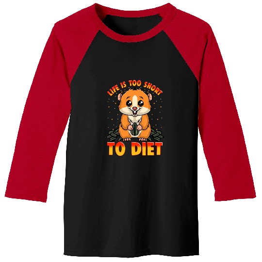 Funny Guinea Pig Furry Potato Diet Seed Keto Paleo Nutrition Baseball Tees