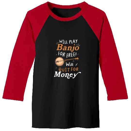 Funny Banjo Music Mandolin Asheville Bluebird Kentucky 5 Baseball Tees