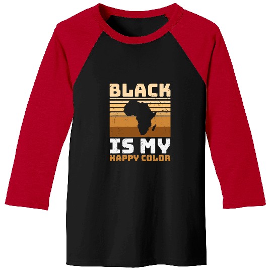 Black History month Melanin proud african women men Baseball Tees