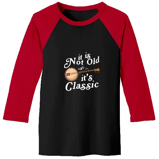 Funny Banjo Music Mandolin Asheville Bluebird Kentucky 3 Baseball Tees