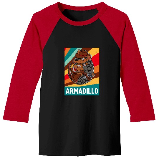 Armadillo South America Cute Biology Biologist 5 Baseball Tees