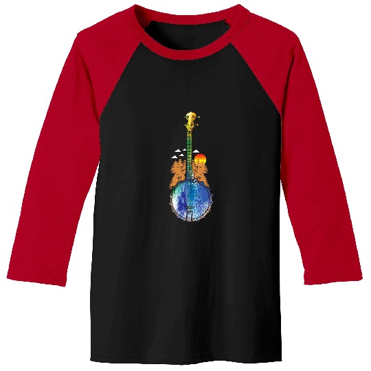 Funny Banjo Gifts For Bluegrass Lovers Kentucky Banjo Men Women Mandolin 2 9 Baseball Tees