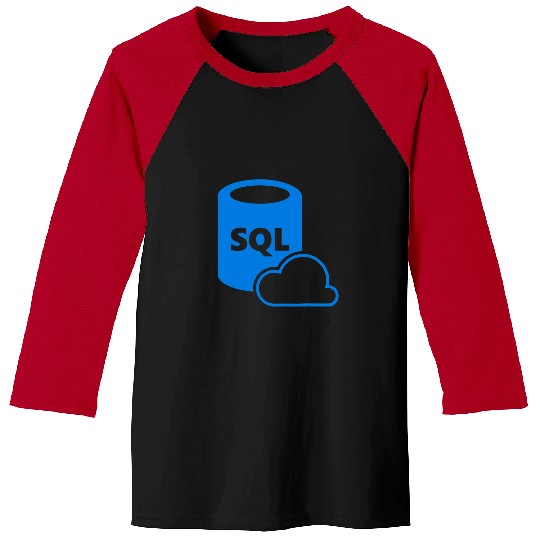 Nerdy SQL Computer Programmer Program Science Teacher Geek Baseball Tees