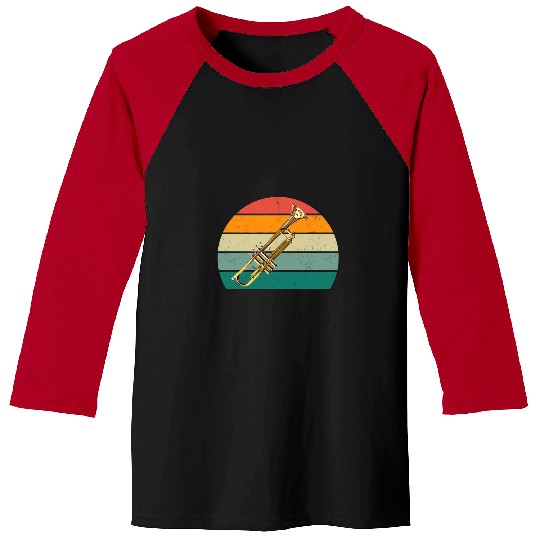 Funny Trumpet Trombonist trombones player trumpet wind instrument trombones 2 Baseball Tees