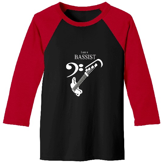 Guitarist Bass Guitar Player I am a Bassist Music Lover Guitar Baseball Tees