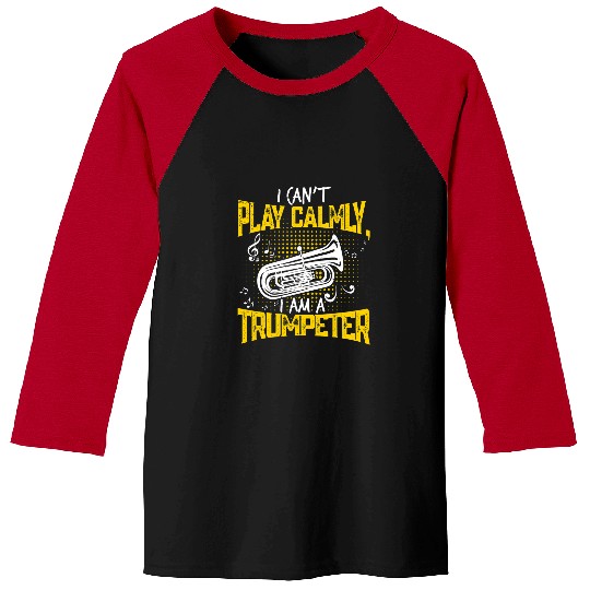 Funny Trumpet Trumpeter Brass Instrument Musician Trumpet Player Baseball Tees