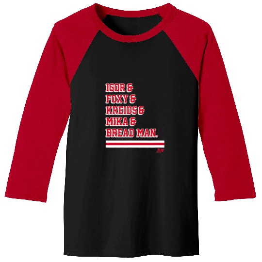 Sport Hockey Igor Foxy Kreids Mika Bread Man New York Baseball Tees