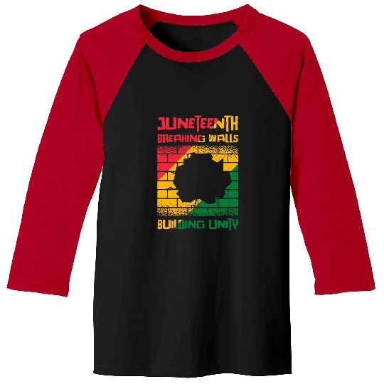 Black History Juneteenth Solidarity Black History Month Baseball Tees