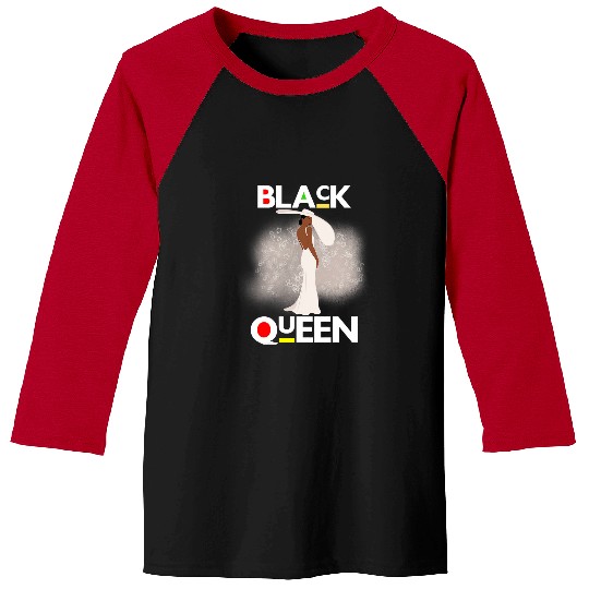 Black History Month Sista Melanin Women Mon Auntie Girls 2 Baseball Tees