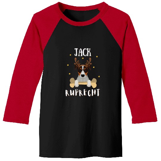 Jack Russell Pet Christmas Dog Mummy Baseball Tees