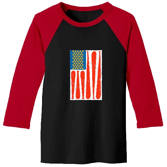 Softball Gift vintages Softball Us Flag Banner Bat Player Team 1 Baseball Tees