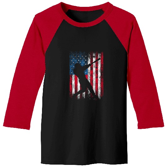 Sport Baseball American Flag Baseball Team vintages Men Boys Girls Toddler Baseball Tees