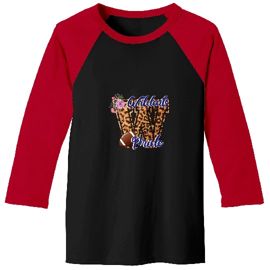 Sport American Football Wildcats Pride Cheetah Leopard Print Football Wildcat Sports Baseball Tees