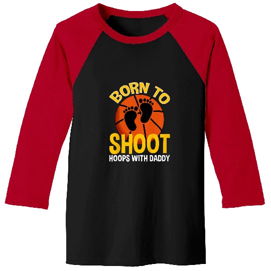 Funny Basketball Kids My Son Basketball From Mom and Dad Daugther Boy Girl Baseball Tees