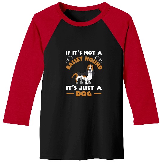 Basset Hound Dog Owner Fur Parent Breeder Veterinarian Baseball Tees