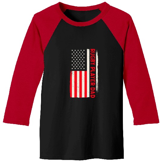 Sport American Football Patriotic American Football Lover Coachs Rugby Player Dad 1 Baseball Tees