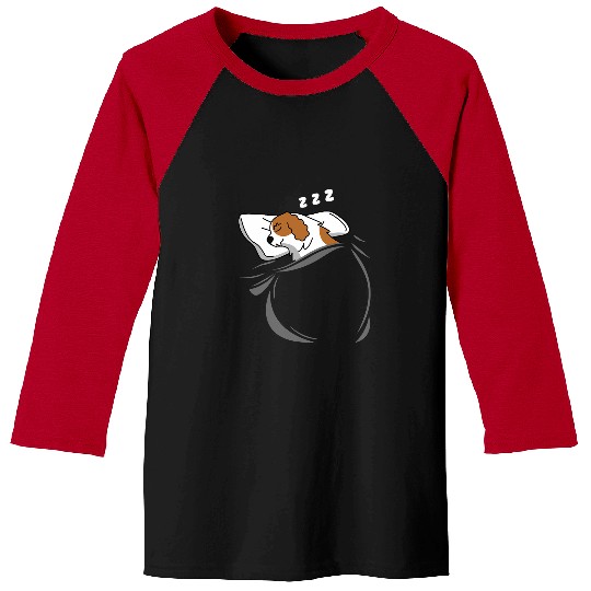 Cavalier Pet Sleeping Cavalier King Charles Spaniel Official Napping Baseball Tees