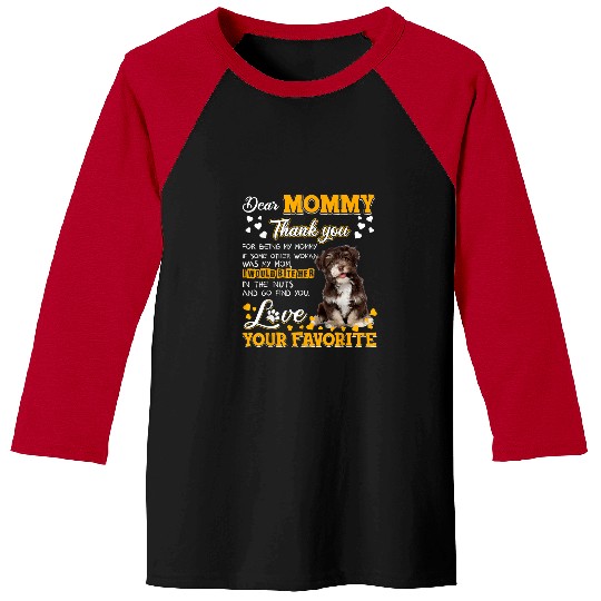 Havanese Pet Dear Mommy Thank You For Being My Mommy Baseball Tees