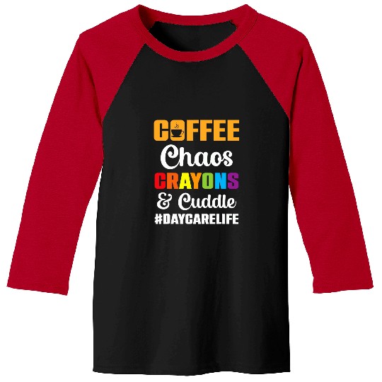 Daycare Provider Childcare Infant Daycare Teacher 2 Baseball Tees