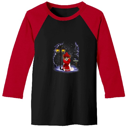 Papillon Pet Santa Snow Christmas Light Winter Pajama Baseball Tees