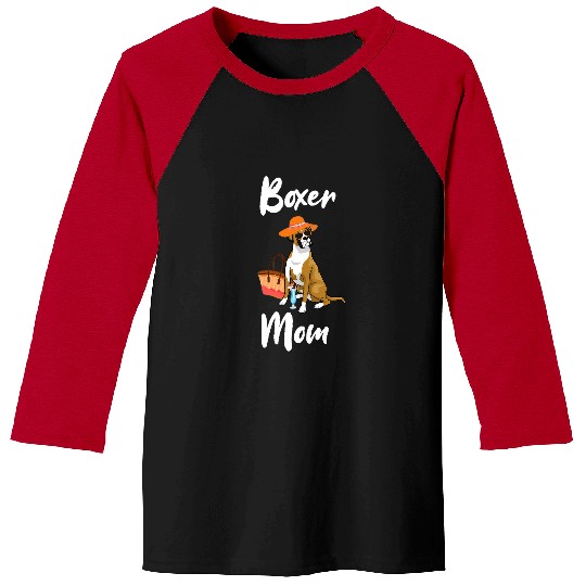 Boxer Pet Mom Owner Dog Boxer Cocktail Picnic Baseball Tees