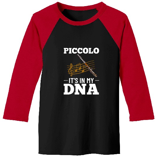 Funny Flute Piccolo Instrument Music Flute Player Beginner Lesson 63 Baseball Tees