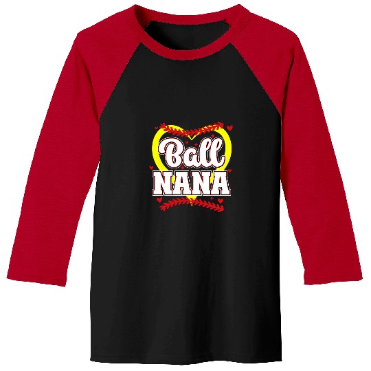 Sport Baseball Ball Nana Softball Baseball Nana Grandma Baseball Tees