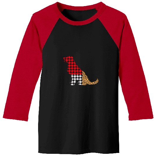 Golden Retriever Pet buffalo plaids Golden Retriever Dog Lover Valentines day Tee Baseball Tees