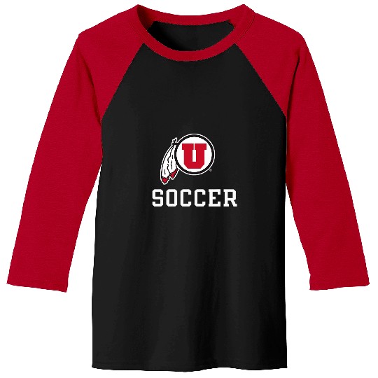Sport Soccer Utah Utes Soccer Icon Officially Licensed Baseball Tees