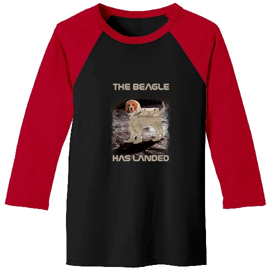 Beagle Pet Moon Landing The Beagle Has Landed For Beagle owners paws Baseball Tees