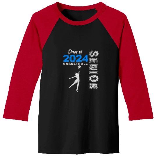 Sport Basketball Player Senior Class of 2024 Graduation 2024 2 8 Baseball Tees