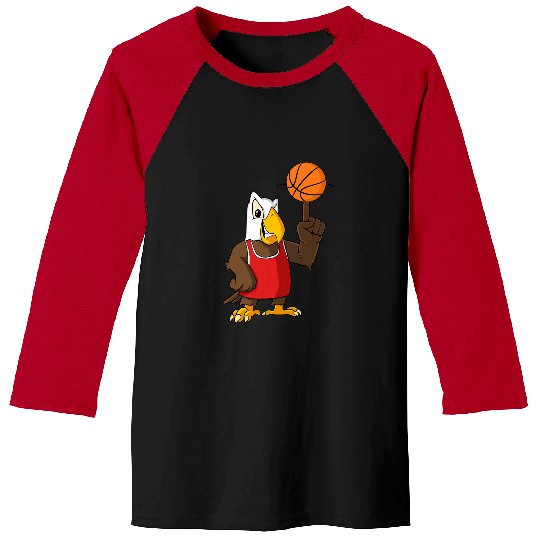 Sport Basketball Bald Eagle Baseball Tees