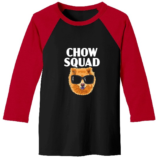 Chow Chow Pet Squad Dog Owner Puppy Lover Paw Love Doggy Pup Baseball Tees