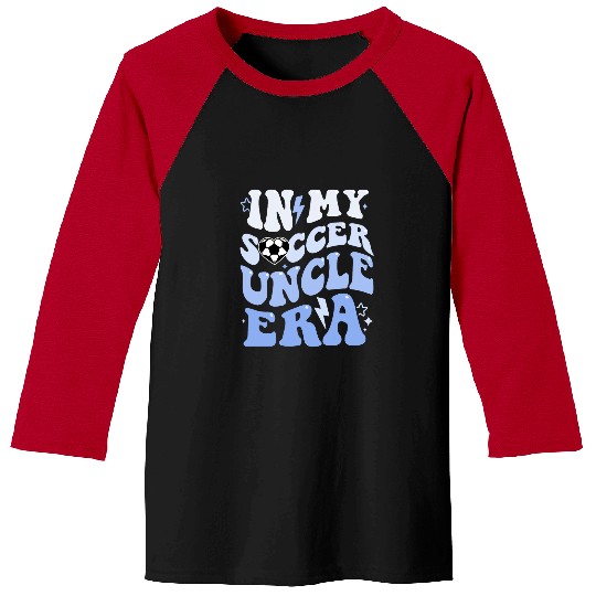 Sport Soccer Groovy In My Soccer Uncle Era Soccer Uncle Of Boys Baseball Tees