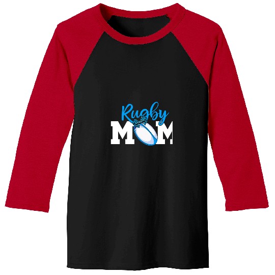 Sport Rugby Mom Mothers Day Funny Sport Lover For Mom Baseball Tees