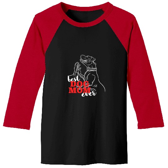 Boxer Pet bests Dog Mom Ever I bests Pitbull Boxer Baseball Tees