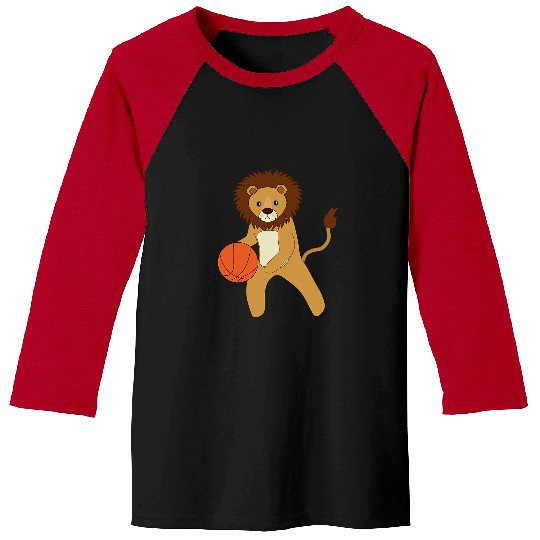 Sport Basketball Lion Basketball Player Wildlife Animal Big Cats Baseball Tees