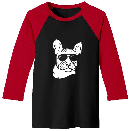 French Bulldog Pet USA America 4th Of July Patriotic Baseball Tees