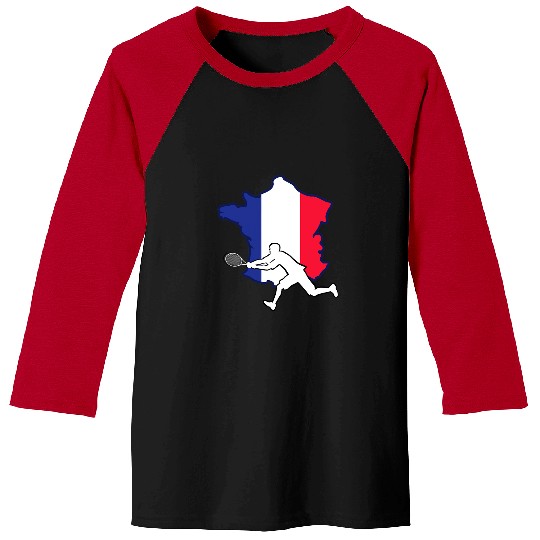 Sport Tennis French Open for Tennis Lovers Tennis Player From France Baseball Tees