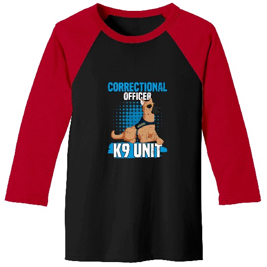K9 Pet Correctional Officer K9 Police Officer Gifts Law Enforcement Baseball Tees