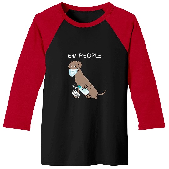 Great Dane Pet Funny Great Dane Ew People Dog Lover Baseball Tees