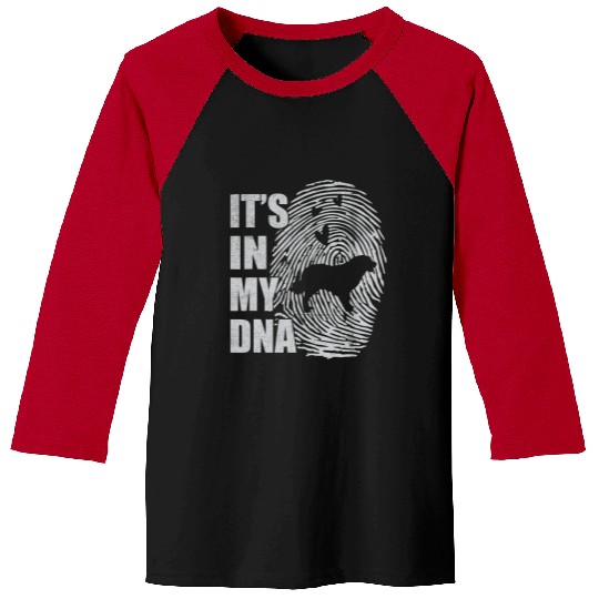 Leonberger Pet DNA Dog Mom Dad Baseball Tees