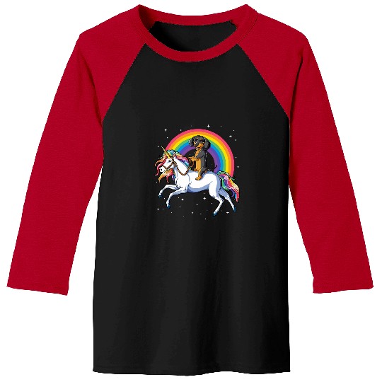 Dachshund Pet Riding Unicorns Doxie Riding Unicor Baseball Tees