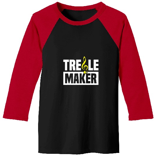 Funny Piano Musician Treble Maker Piano Orchestra Violin Player Funny Baseball Tees